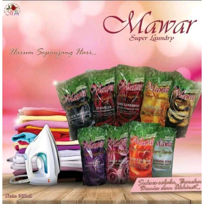 MAWAR SUPER LAUNDRY (Botol/refil).