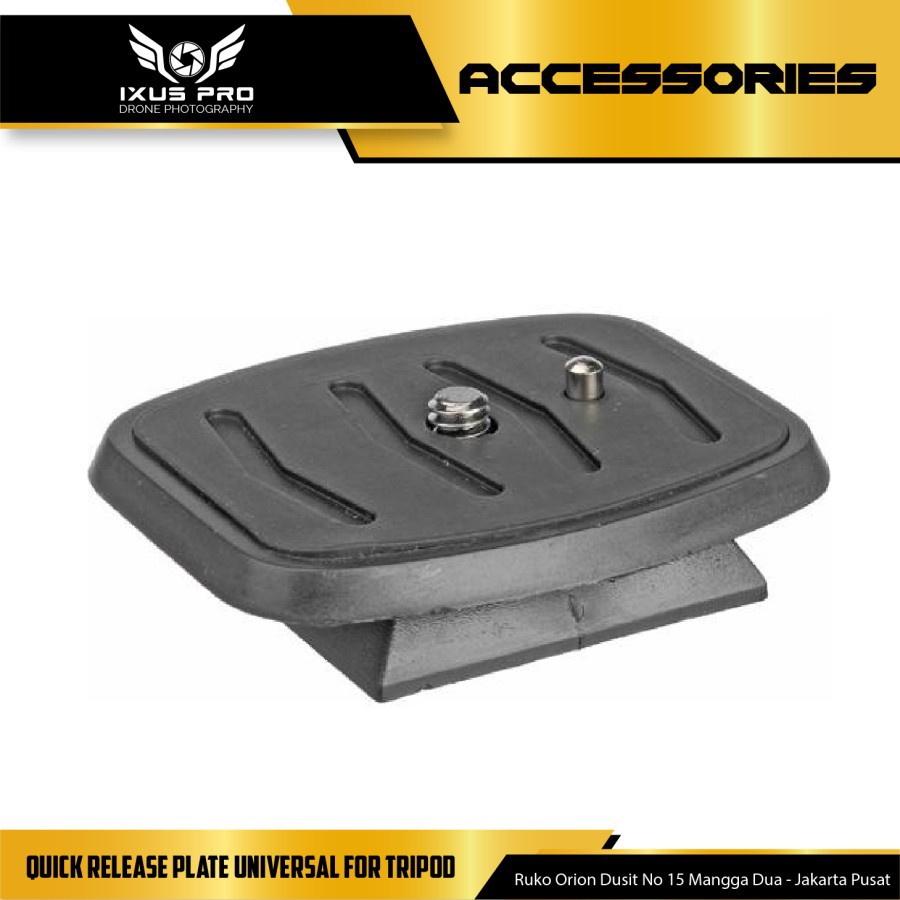 QUICK RELEASE PLATE UNIVERSAL FOR TRIPOD