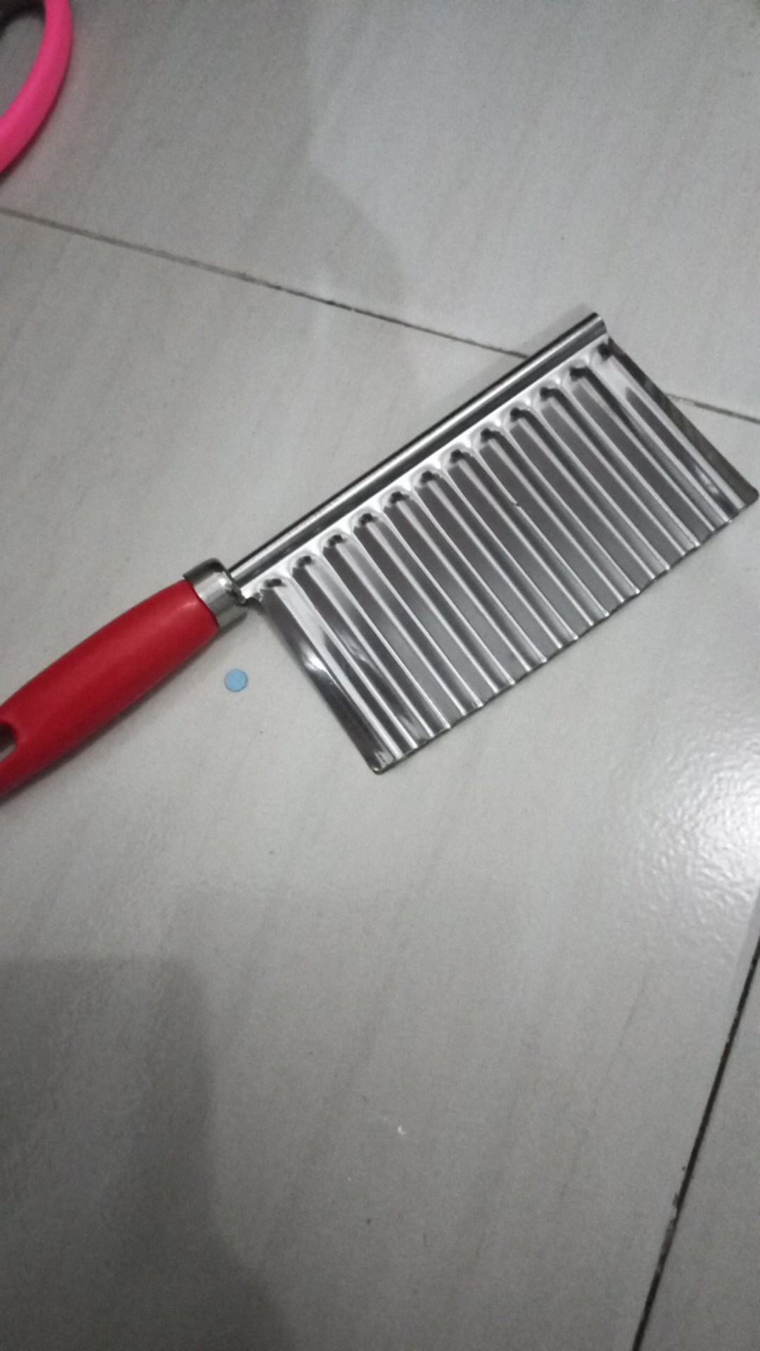 Pisau Iris Bergelombang - Kentang - Wortel - Timun