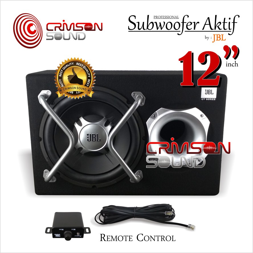 SUBWOOFER AKTIF 12 inch JBL GT-BassPro 12 ORIGINAL