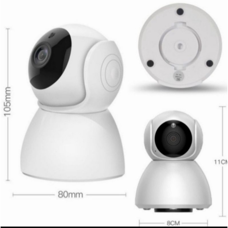 IP Camera 1080P CCTV Snowman 8MP V380 Pro Cam Kamera Wireless Wifi