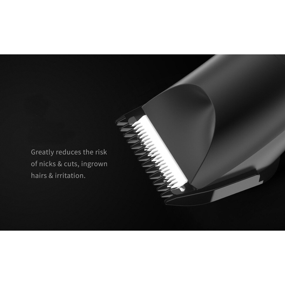 Alat Cukur Elektrik Hair Clipper Trimmer USB Rechargerable - RE-6306 - Black