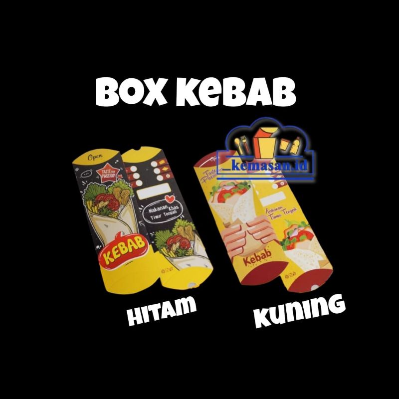 

BOX KEBAB MOTIF 10pcs