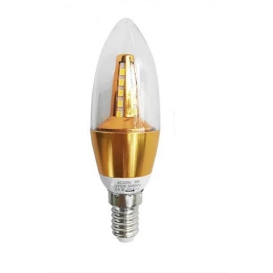 LED Candle Lamp Kuning 3W E14