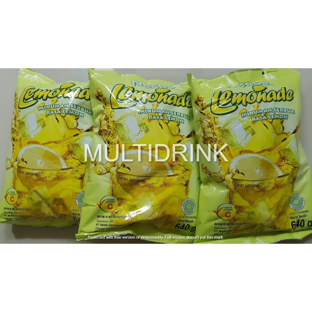 

BUBUK LEMONADE NESTLE/MINUMAN RASA LEMON 640GR