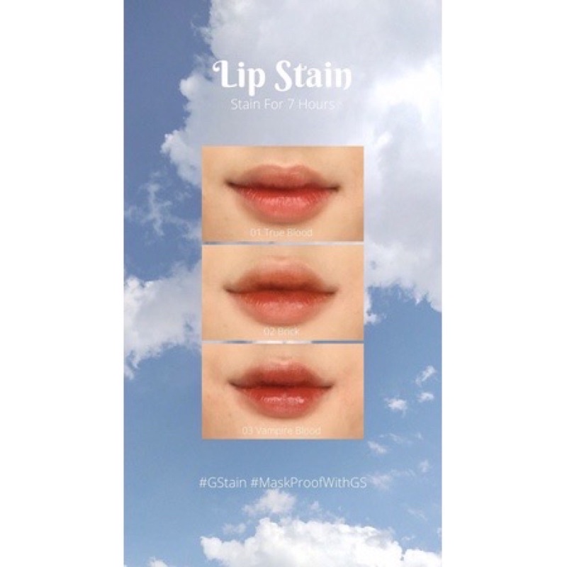 [READY] LIP STAIN BY GODDES SKIN LIPTINT LIP TINT LIPSTAIN BY GODDESKIN GODES SKIN VAMPIRE BLOOD TRUE BLOOD BRICK LIP POTION GODDESSKIN