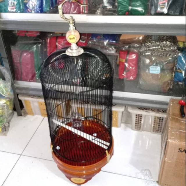 SANGKAR LOVEBIRD BNR PVC NATURAL