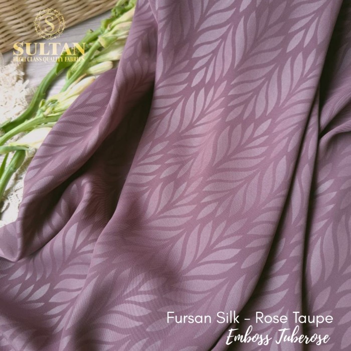 TERBARU     Fursan Silk Emboss Tuberose