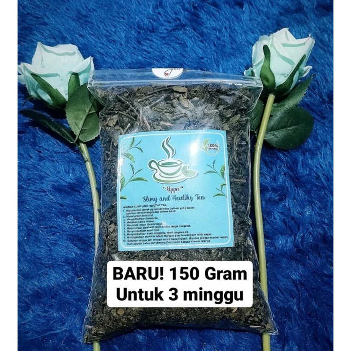 

BARU! 150 Gram! Teh diet & kesehatan "Oppa" Slimy and Healthy Tea