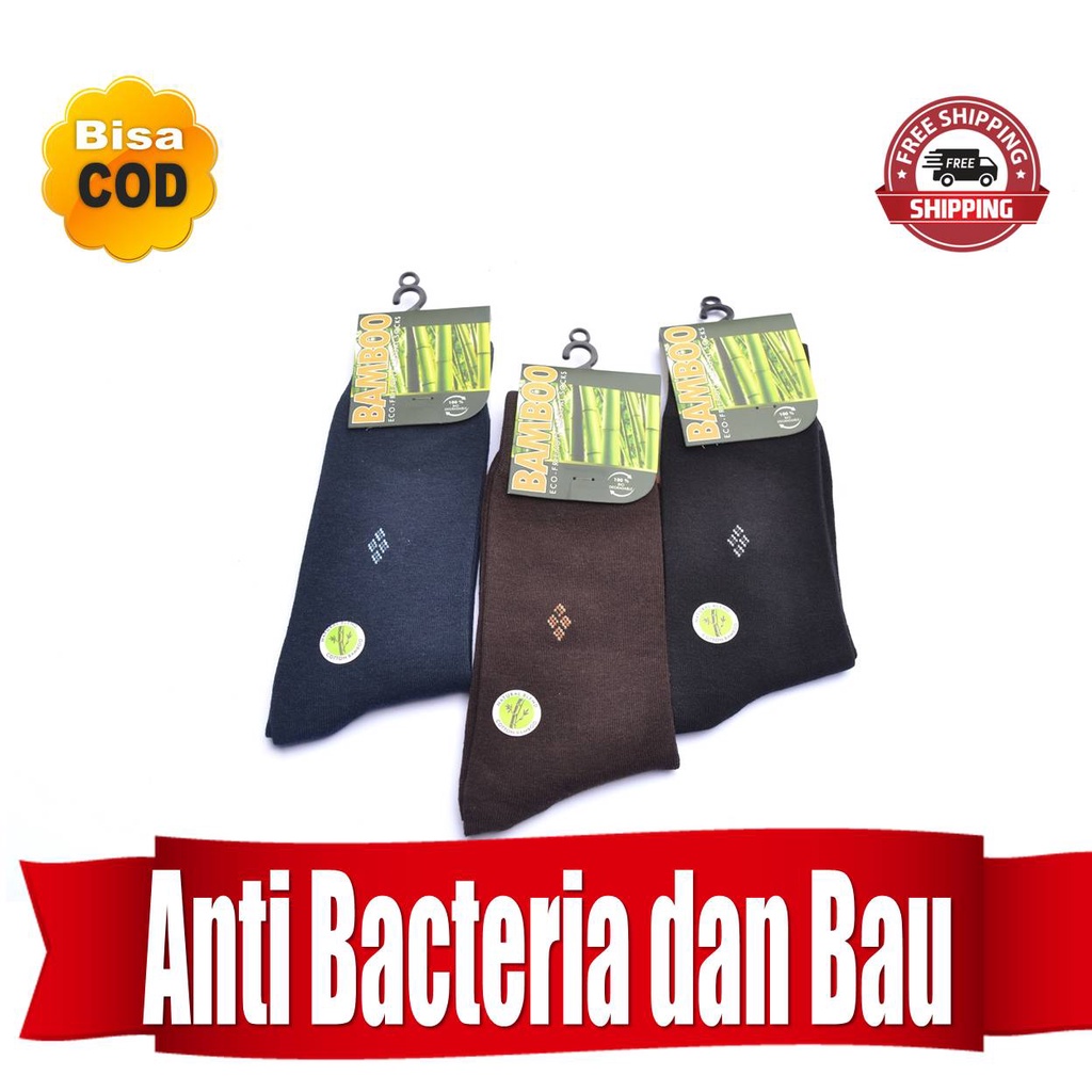Kaos Kaki Kantor Serat Bamboo / Kaos Kaki Anti Bakteri Harpist
