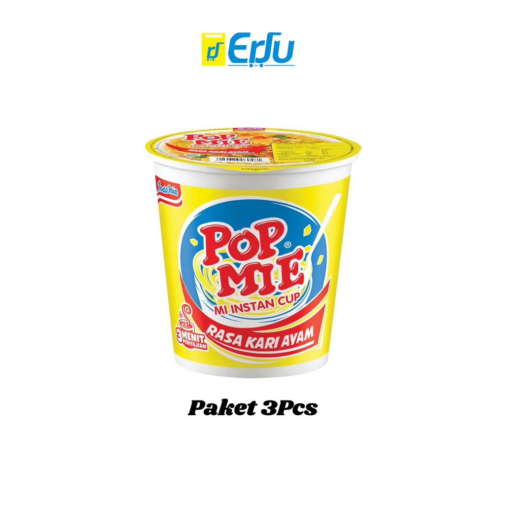 

Paket 3Pcs POP MIE Rasa Kari Ayam