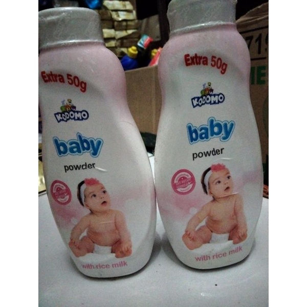 Kodomo Baby Powder 200g+50g