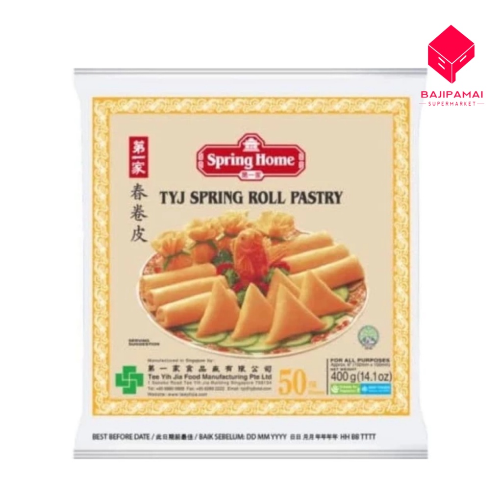 

SPRING HOME SPRING ROLL PASTRY ISI 50 400GR
