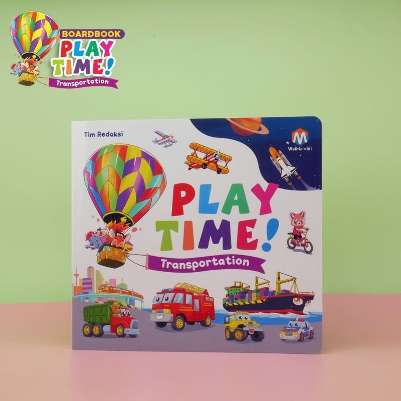 Playtime Transportation•Buku Anak•Buku Edukasi•Play Time Transportasi