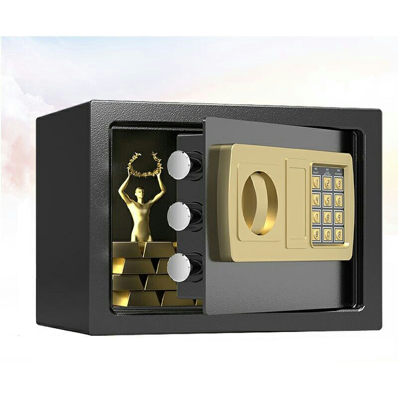 Kotak Brankas Hotel Safety Anti-Theft Box Password 31x20x20 Cm 20e