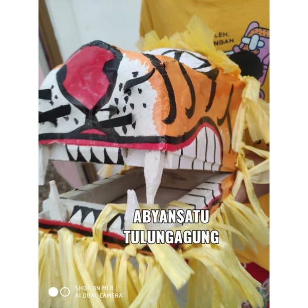 singo barong singo sakti topeng harimau barongan caplokan