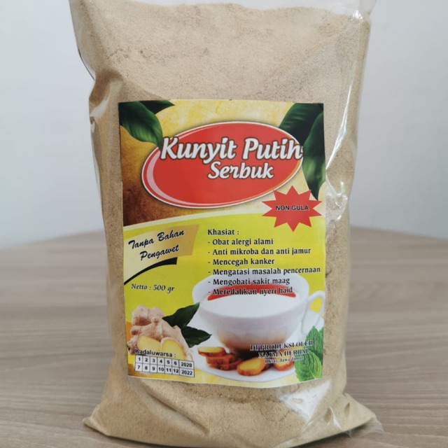 

Minuman Herbal Kunyit Putih (Original) 500Gr