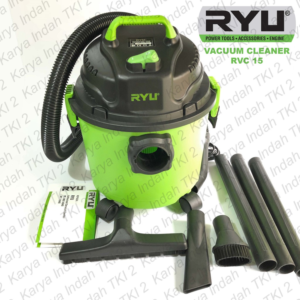 Vacuum Cleaner 15L Basah dan Kering RYU RVC15 Vakum Sedot Debu 15 Liter RVC 15