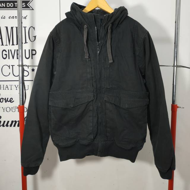 Jaket devided by Hnm Bahan Katun Kanvas Teb