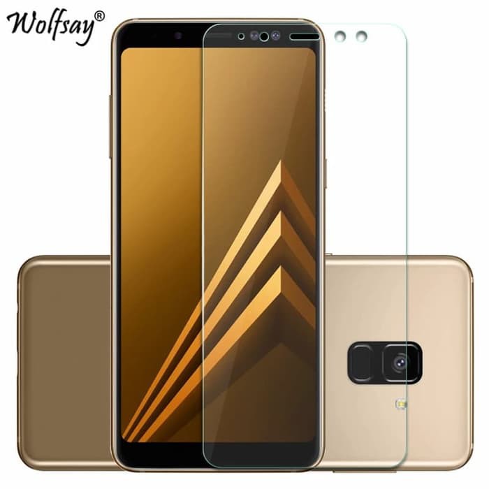 Tempered Glass SAMSUNG GALAXY A8+ Plus 2018 /Screen Protector/AntiGores Kaca