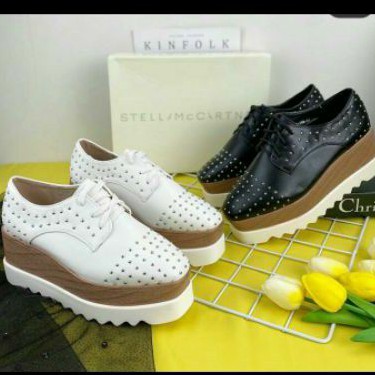 SEPATU SNEAKER HAK DOT 35-40 7cm MF