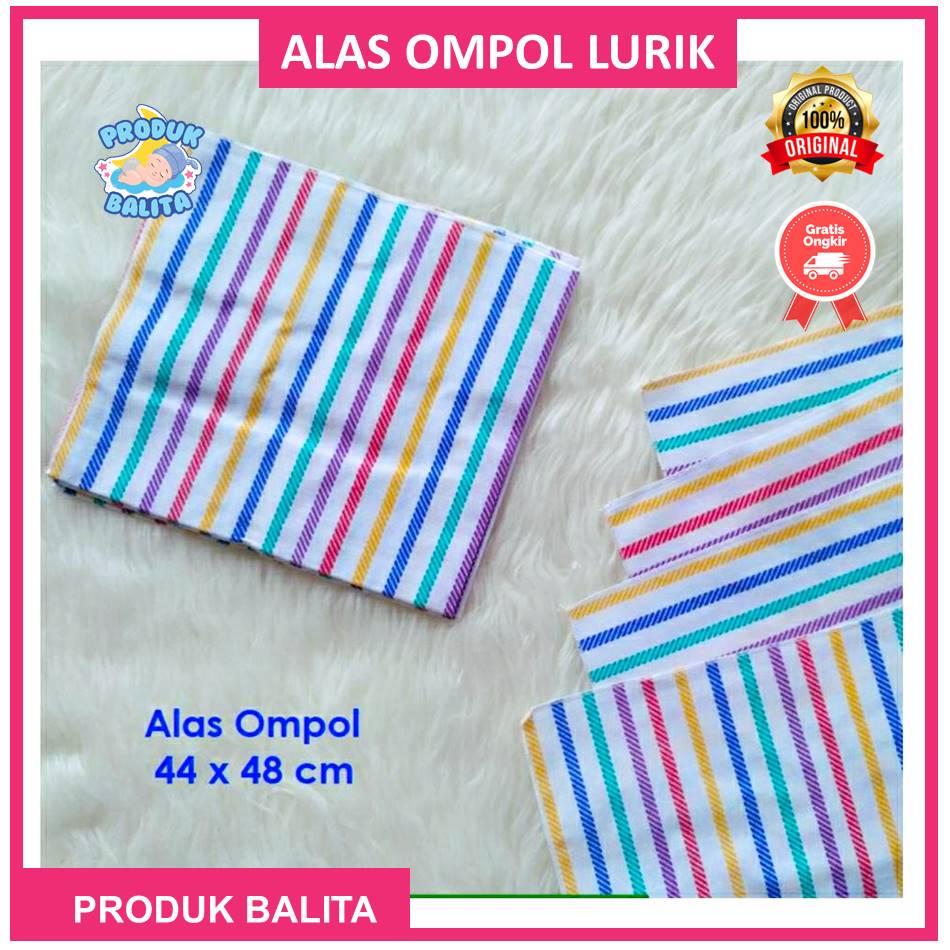 Alas Ompol Bayi / Timal Bayi / 44 x 48 cm Rainbow Lurik Pelangi