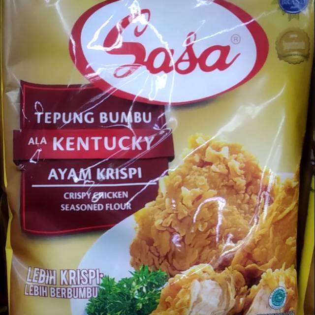 

Sasa tepung bumbu Kentucky bumbu ayam krispi 225gr