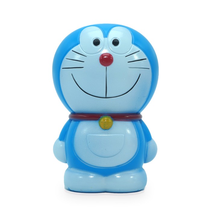 

Celengan Doraemon Tabung Plastik Import Uang Logam dan Kertas Lucu