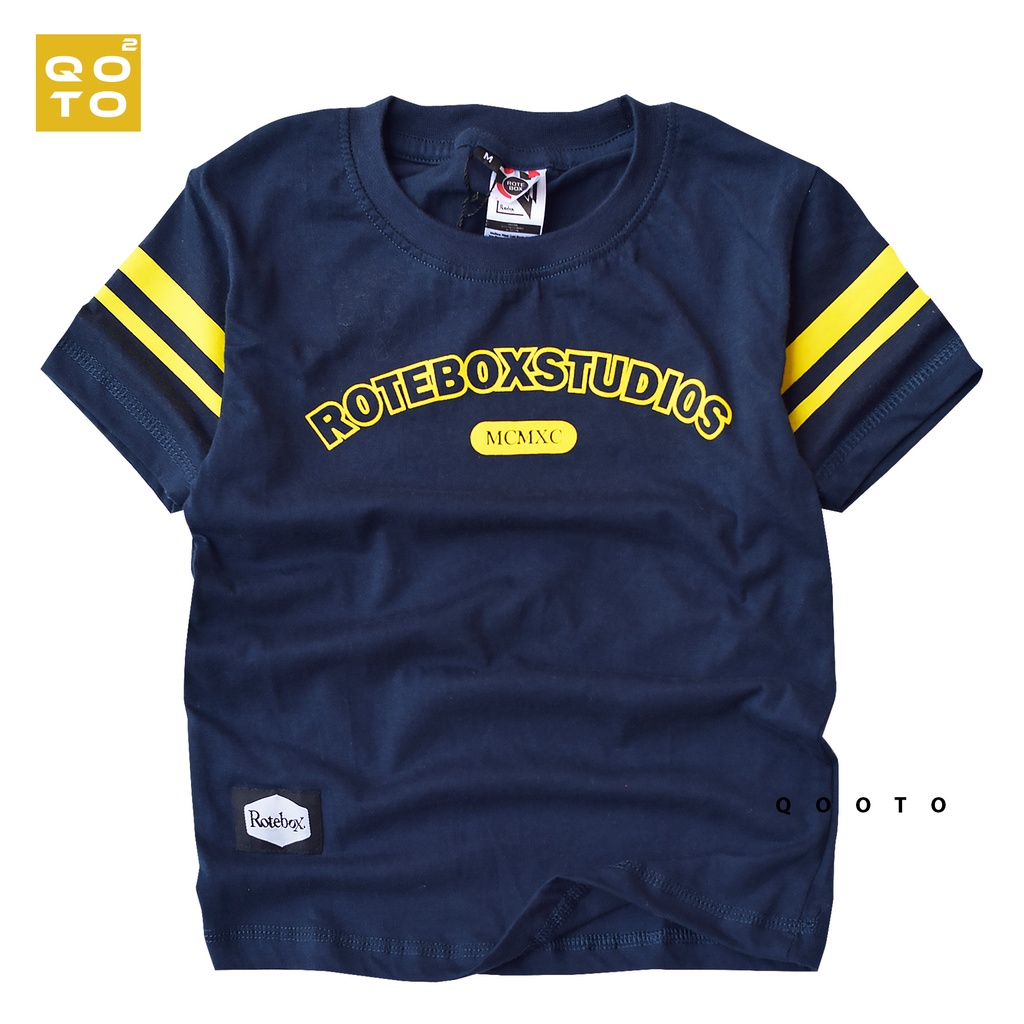 Rotebox Baju Kaos Distro Anak Laki Laki Umur 1-12 Tahun Bahan Cotton