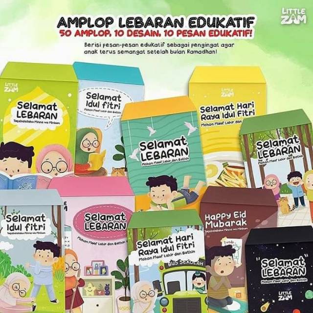 

Paket amplop little zam