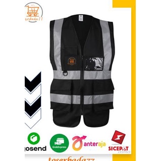 Nesdaywed | Rompi K3 / Rompi Safety / Rompi Proyek (Hitam)
