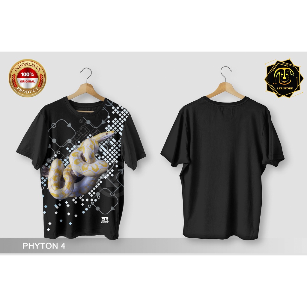 [ BAYAR DI TEMPAT ] BAJU PRINTING GAMBAR SNAKE PHYTON 4 MOLAB - KAOS DISTRO ORIGINAL MOTIF ULAR ORAI