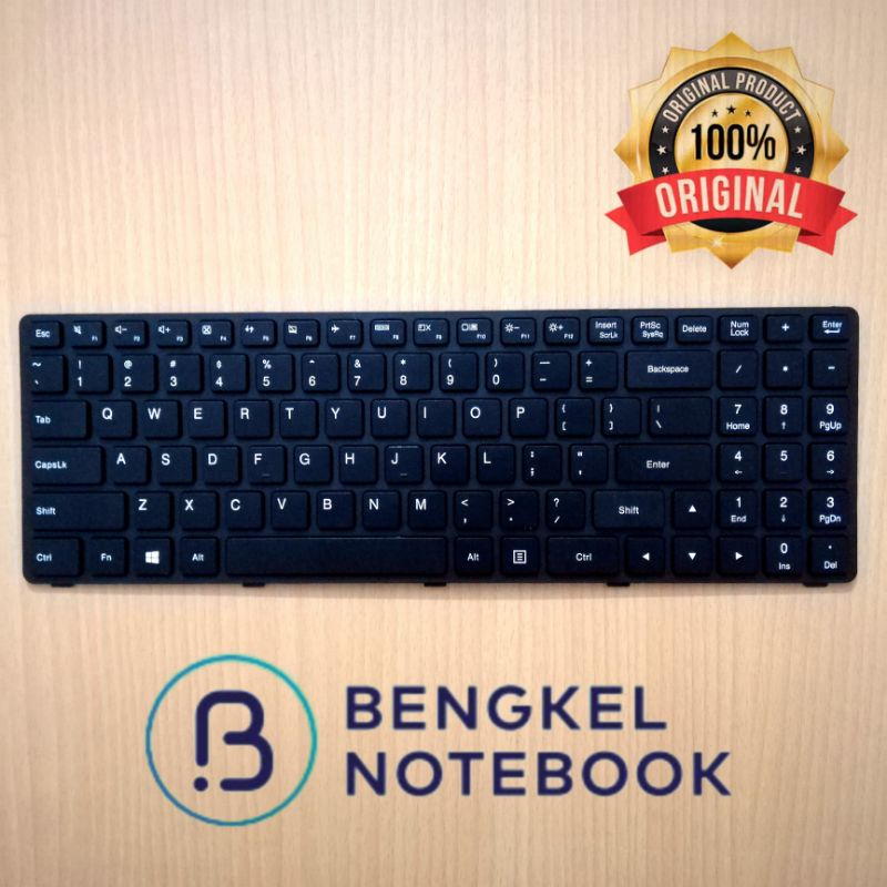 Keyboard Lenovo Ideapad 100-15IBY SOKET PINGGIR