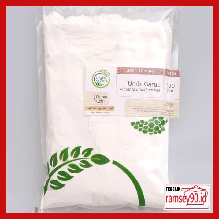 

Rytdhy- Lingkar Organik Tepung Umbi Garut 500 Gram | Mpasi | Pati Garut 7Utu7T-