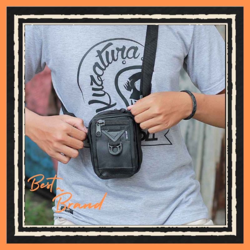 Tas Pinggang Mini Pria/Sling Bag Mini Pria BRAND ERGO STUDIO