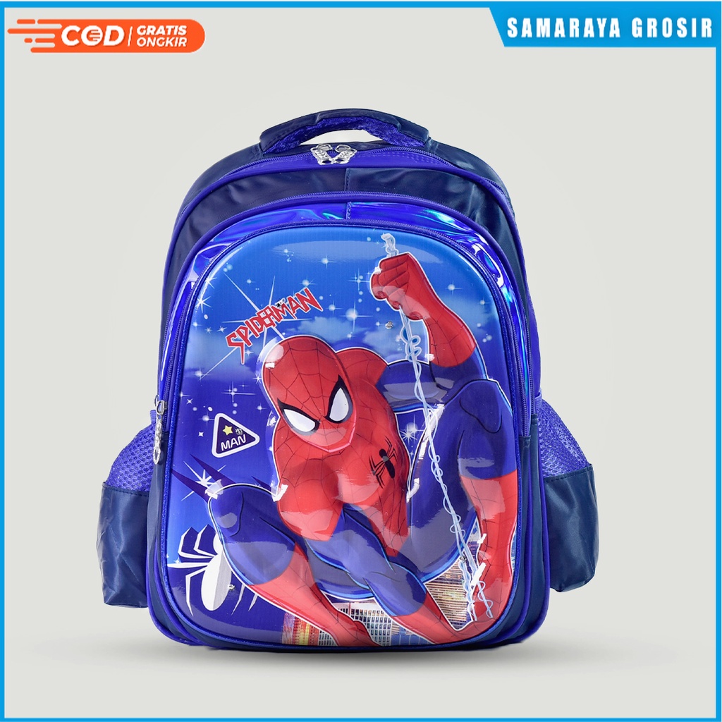 Tas Ransel Anak laki laki Karakter  Lampu 16 in - Tas Anak Sekolah SD - Rangsel Anak - Tas Anak cowo