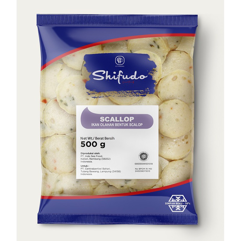 

SHIFUDO Scallop 500gr