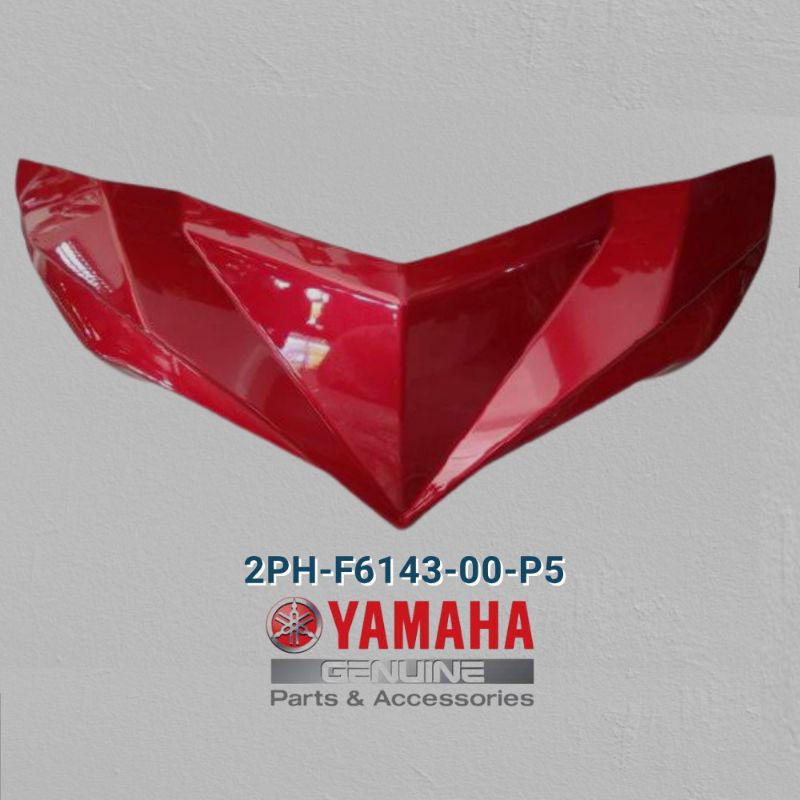 COVER HANDLEBAR BATOK DEPAN KEPALA ATAS MIO M3 125 Z HITAM PUTIH MERAH ORIGINAL YAMAHA 2PH-F6143