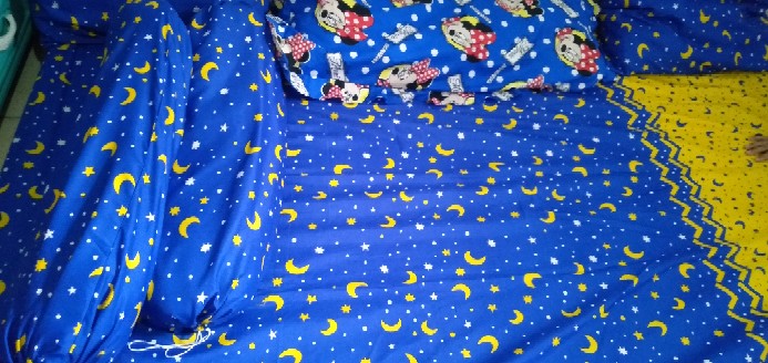 Sprei Homemade Seperai Motif New Moonstar Kombi Ukuran 120*160*180