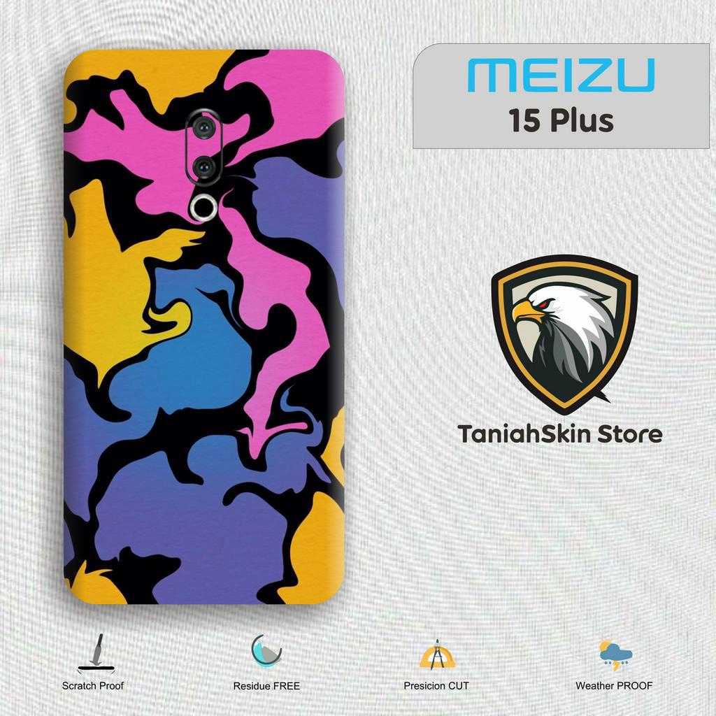 *Buy1Get1* Meizu 15 Plus Garskin Custom Stiker Bisa COD ( Case Not Included )