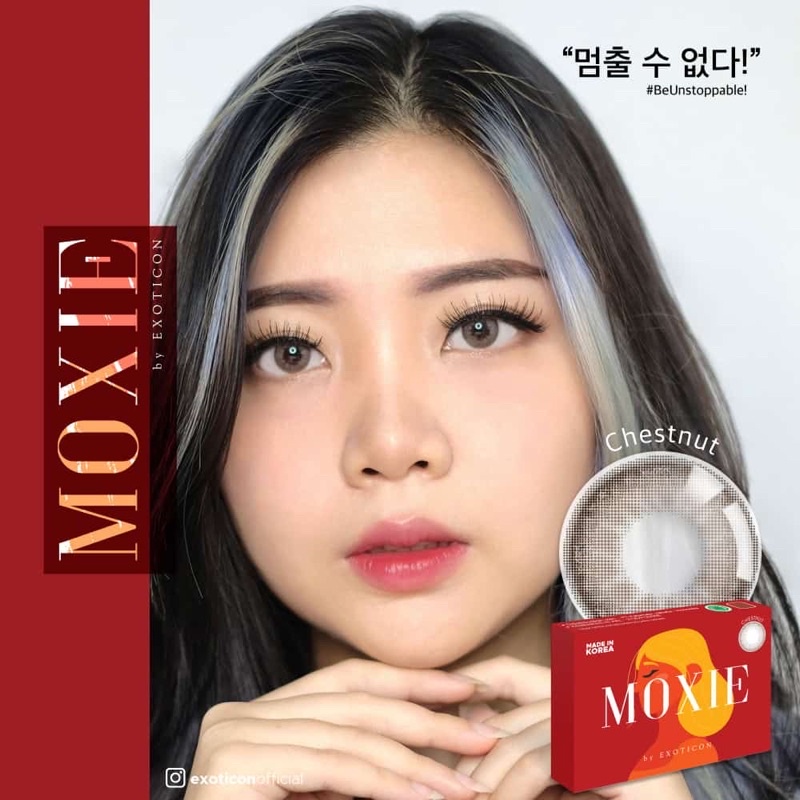 Softlens X2 MOXIE 14,5 MM Normal By X2 Exoticon / Soflen Moxie / Moxie By X2 Exoticon