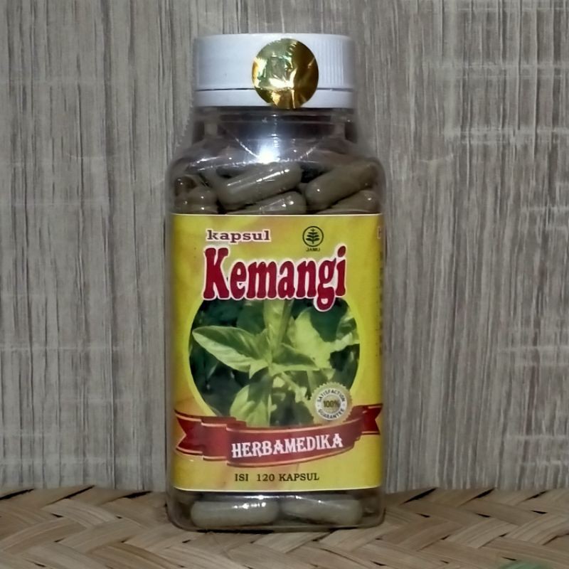 KAPSUL KEMANGI ISI 120 KAPSUL HERBAMEDIKA