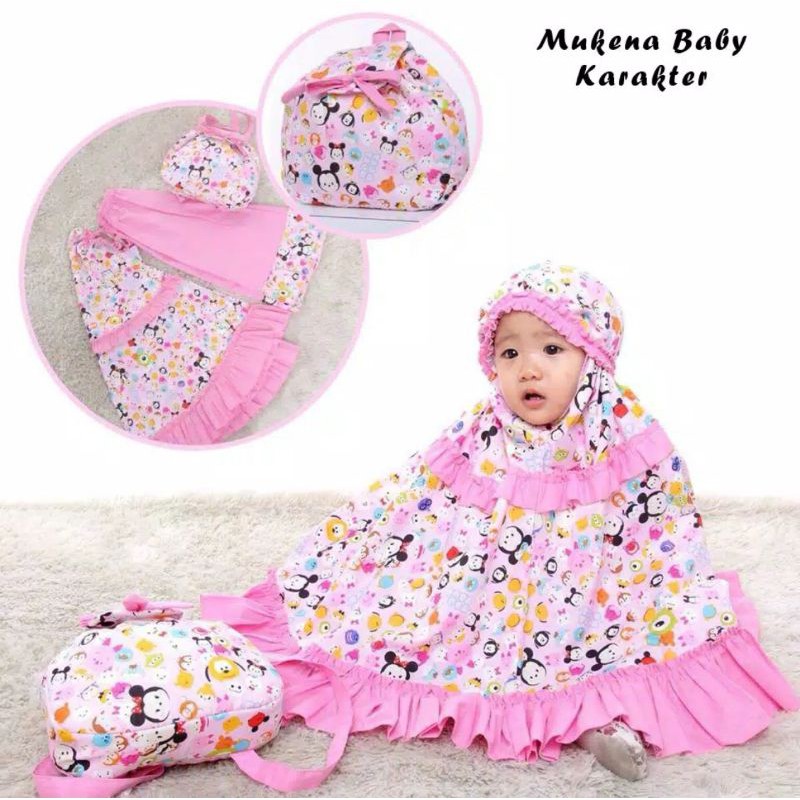 Mukena Anak Karakter Tsum Tsum