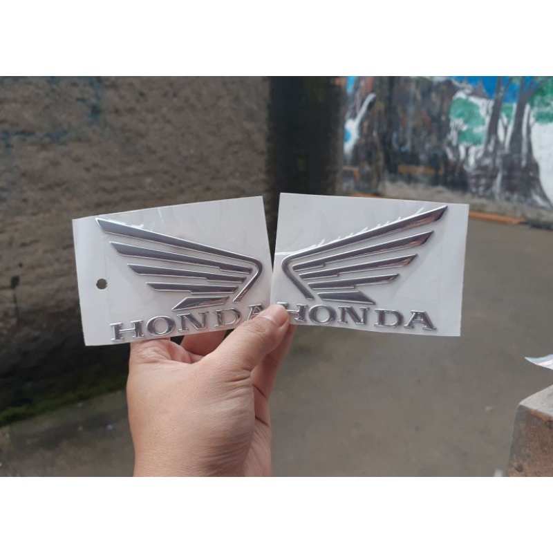 emblem sayap honda