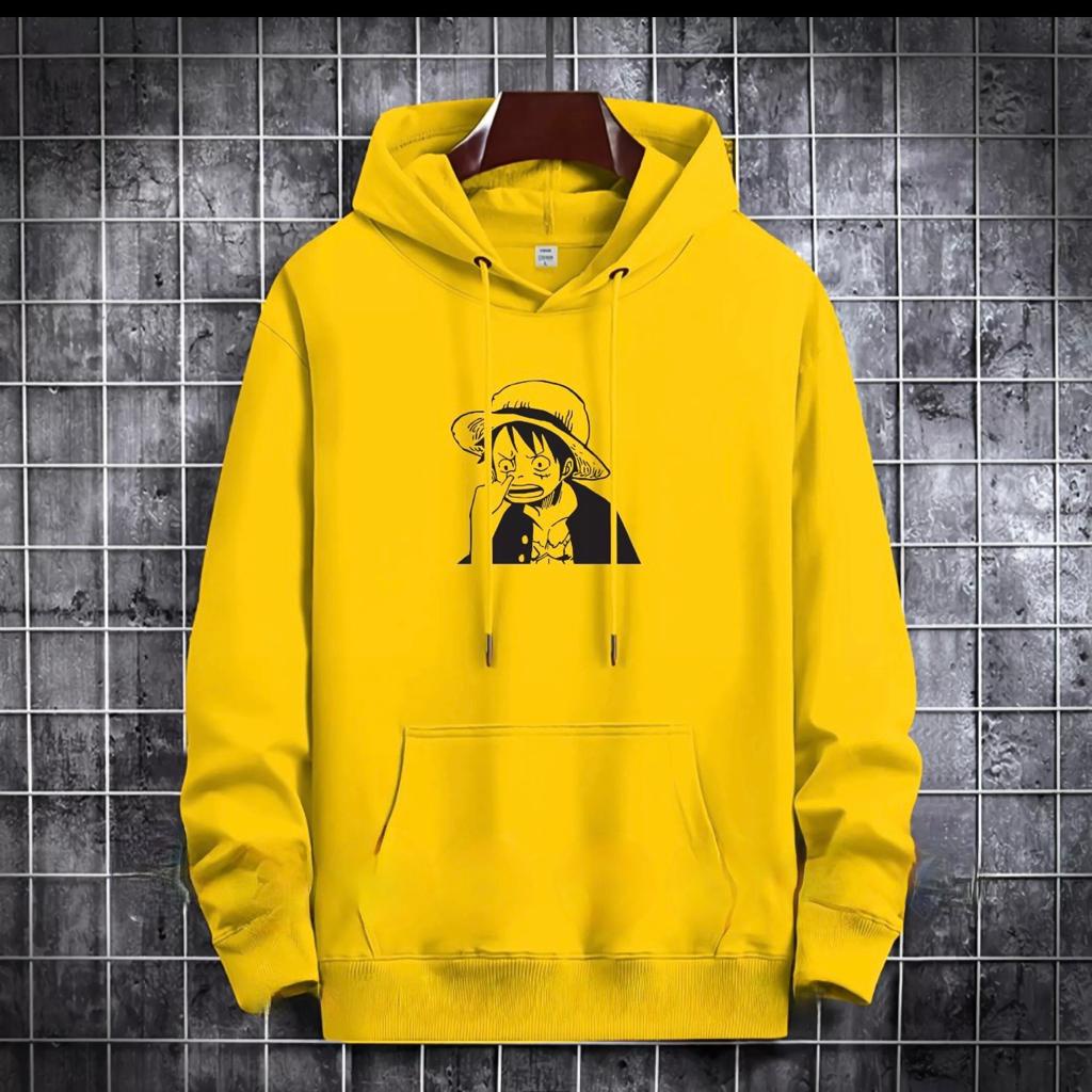 SWEATER HOODIE LUFFY NGUPIL / HOODIE MURAH TERLARIS / HOODIE PRIA DAN WANITA / UNISEX / HOODIE PRINTING