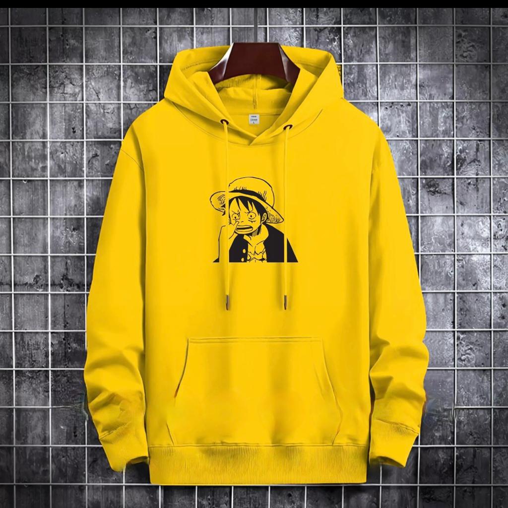 SWEATER HOODIE LUFFY NGUPIL / HOODIE MURAH TERLARIS / HOODIE POLOS / HOODIE PRIA DAN WANITA / UNISEX