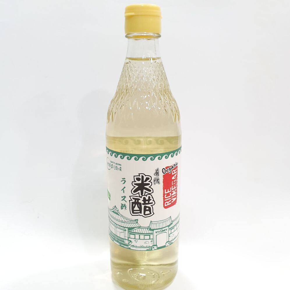 Earth Organic Organic Rice Vinegar 500ml Cuka beras