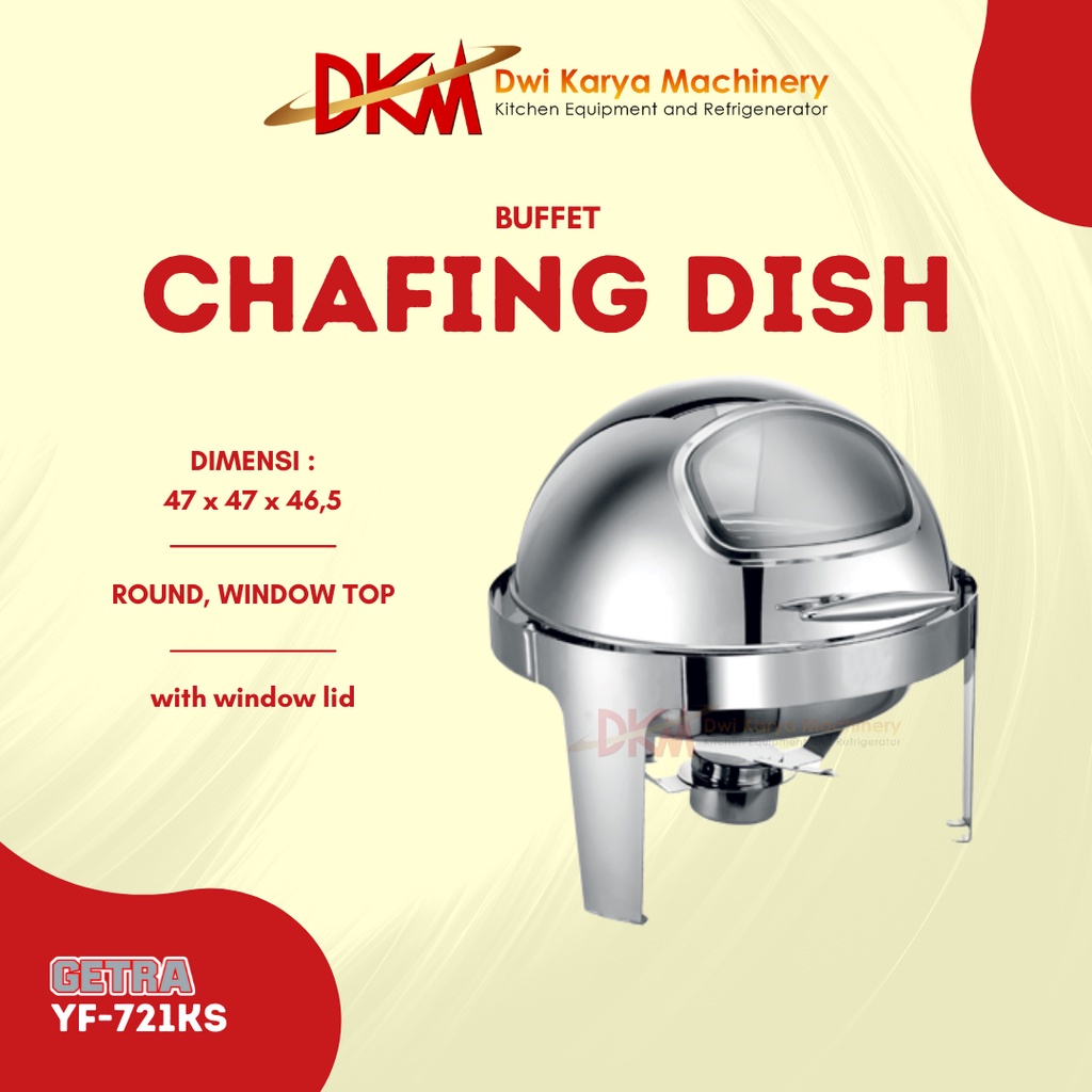 CHAFING DISH GETRA YF 721 KS