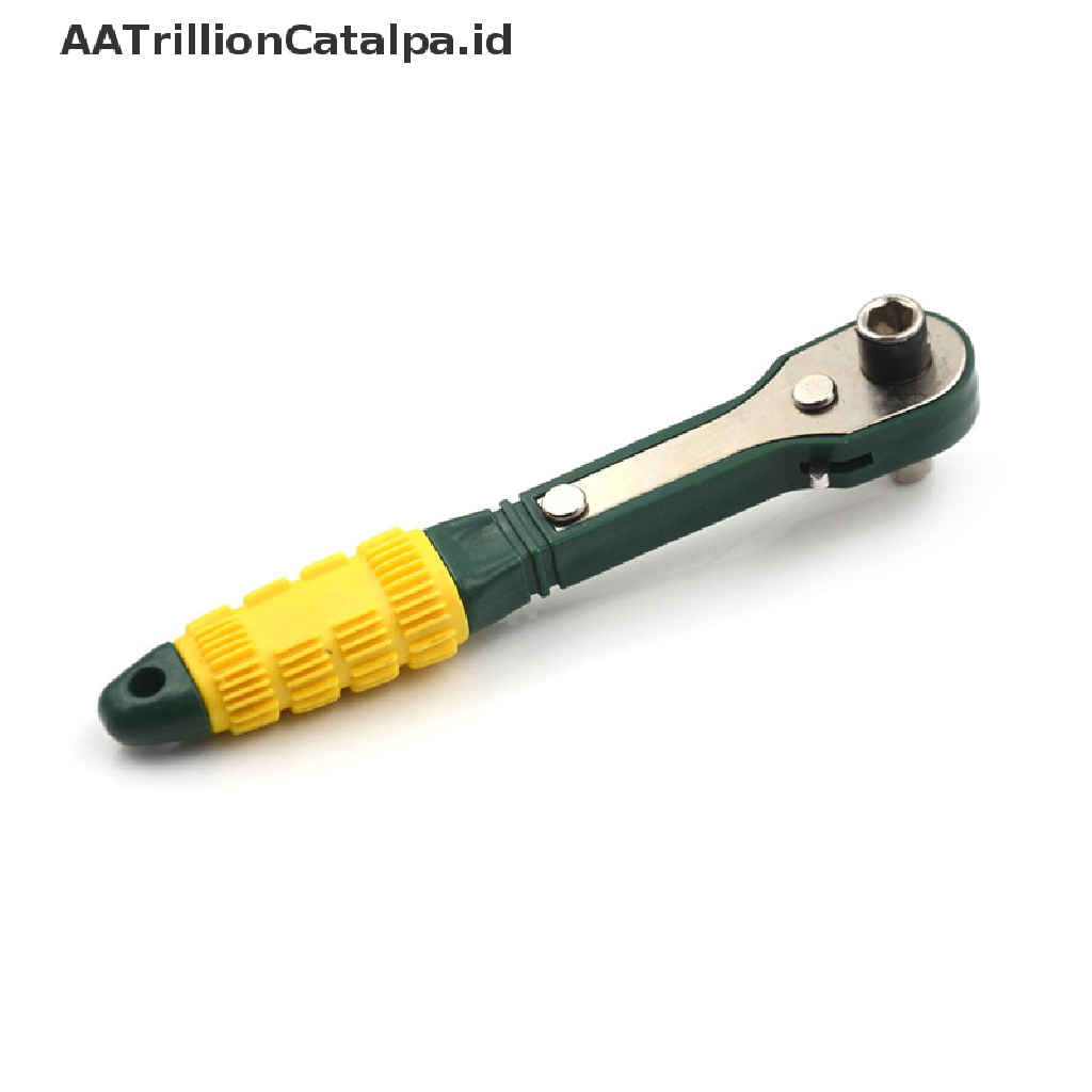 (AATrillionCatalpa) Kunci Pas / Obeng Ratchet 1 / 4 &quot;Portable Multifungsi