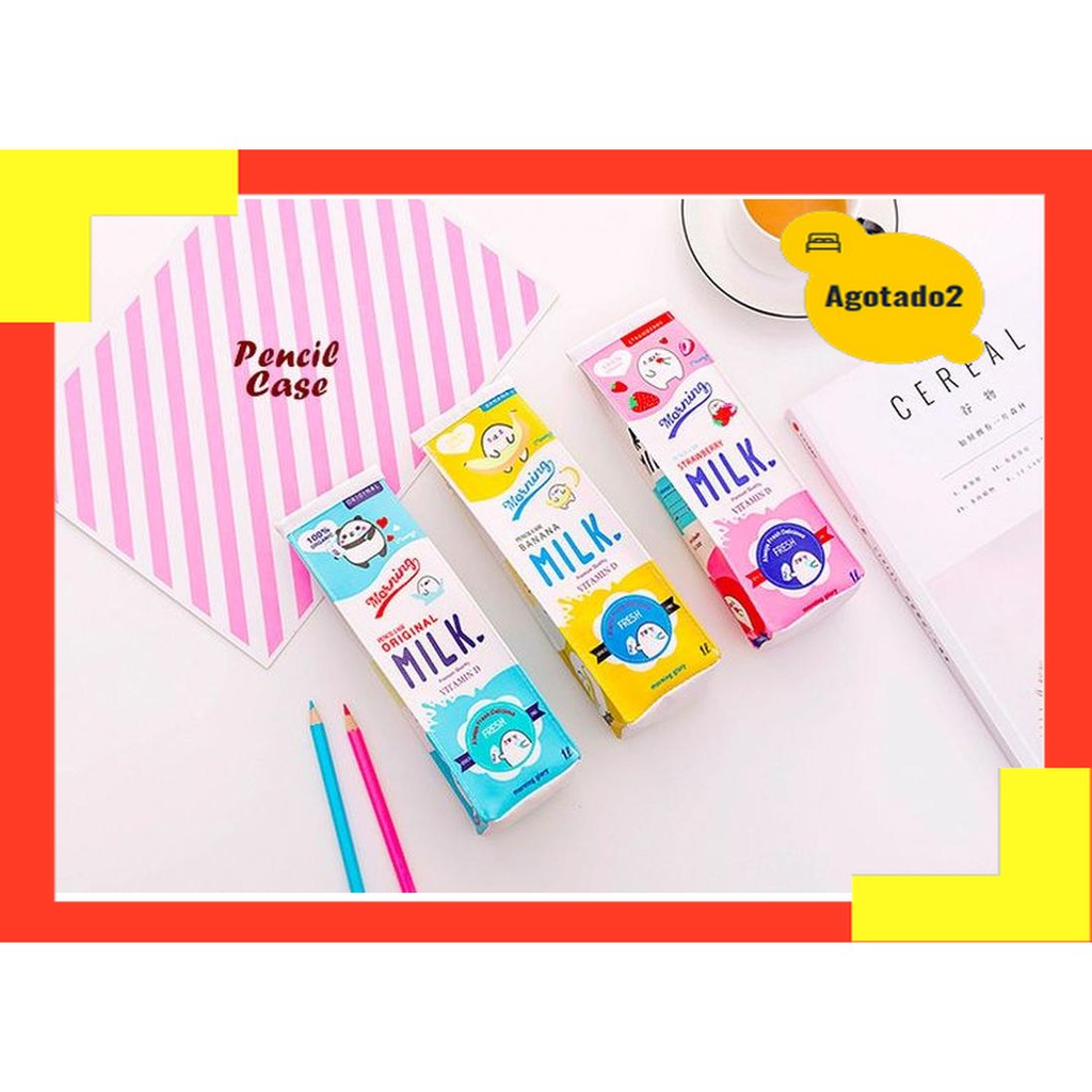 

NEW Kotak Pensil Bentuk Kotak Susu (Kotak untuk tempat alat tulis)